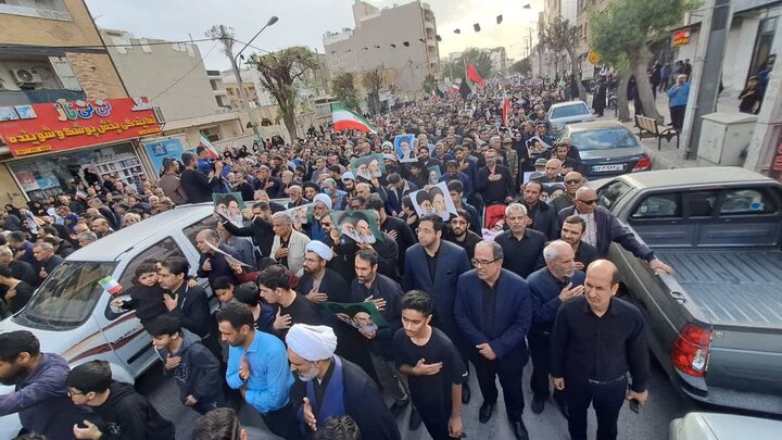 تصاویر/ راهپیمایی بوشهری‌ها