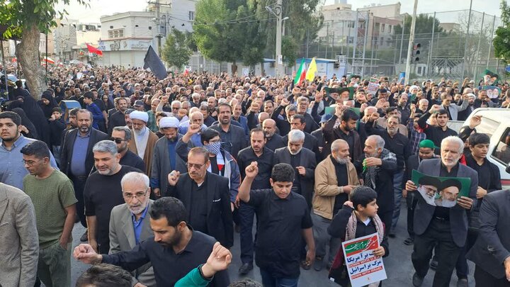 تصاویر/ راهپیمایی بوشهری‌ها