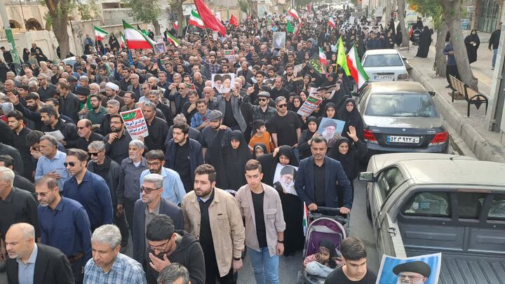 تصاویر/ راهپیمایی بوشهری‌ها