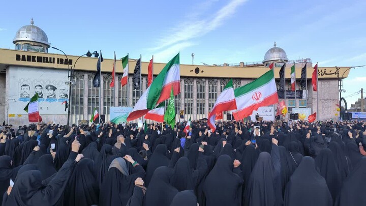 تصاویر/  خروش امت حزب الله در همدان