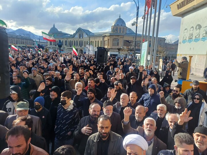 تصاویر/  خروش امت حزب الله در همدان