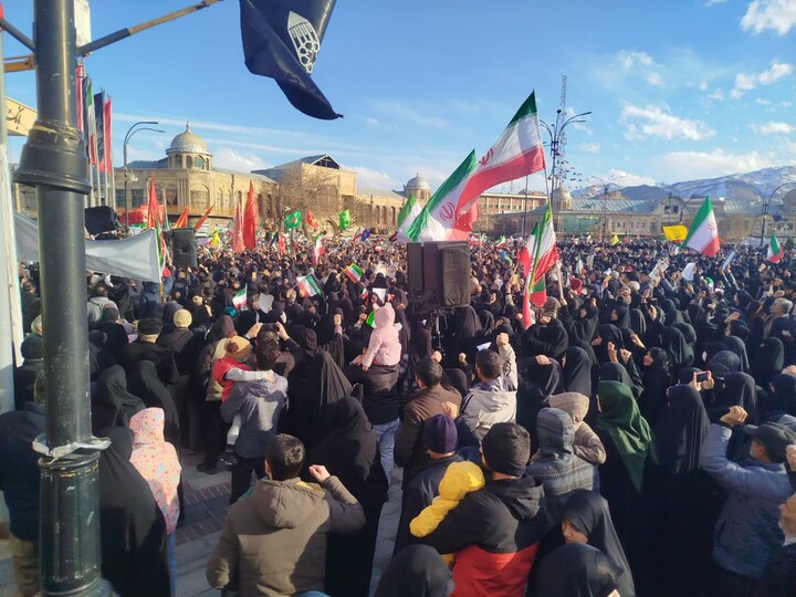 تصاویر/  خروش امت حزب الله در همدان