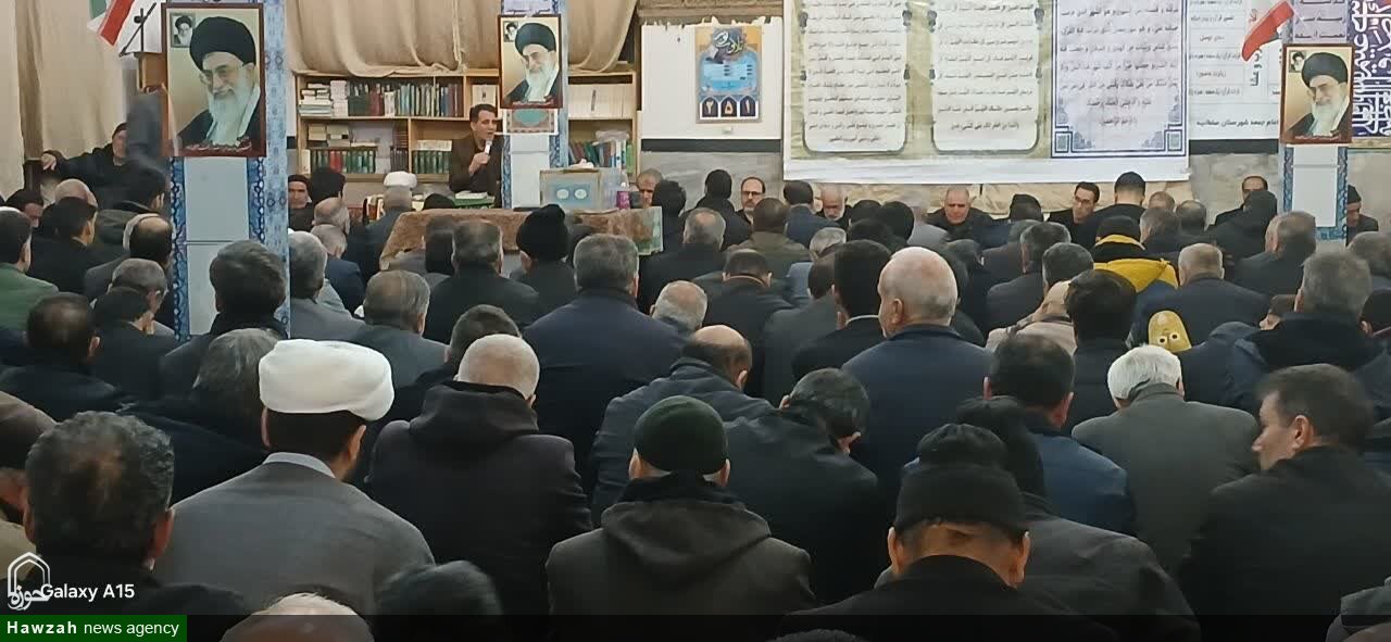 تصاویر / اجتماع مردم عزادار و انقلابی سلطانیه