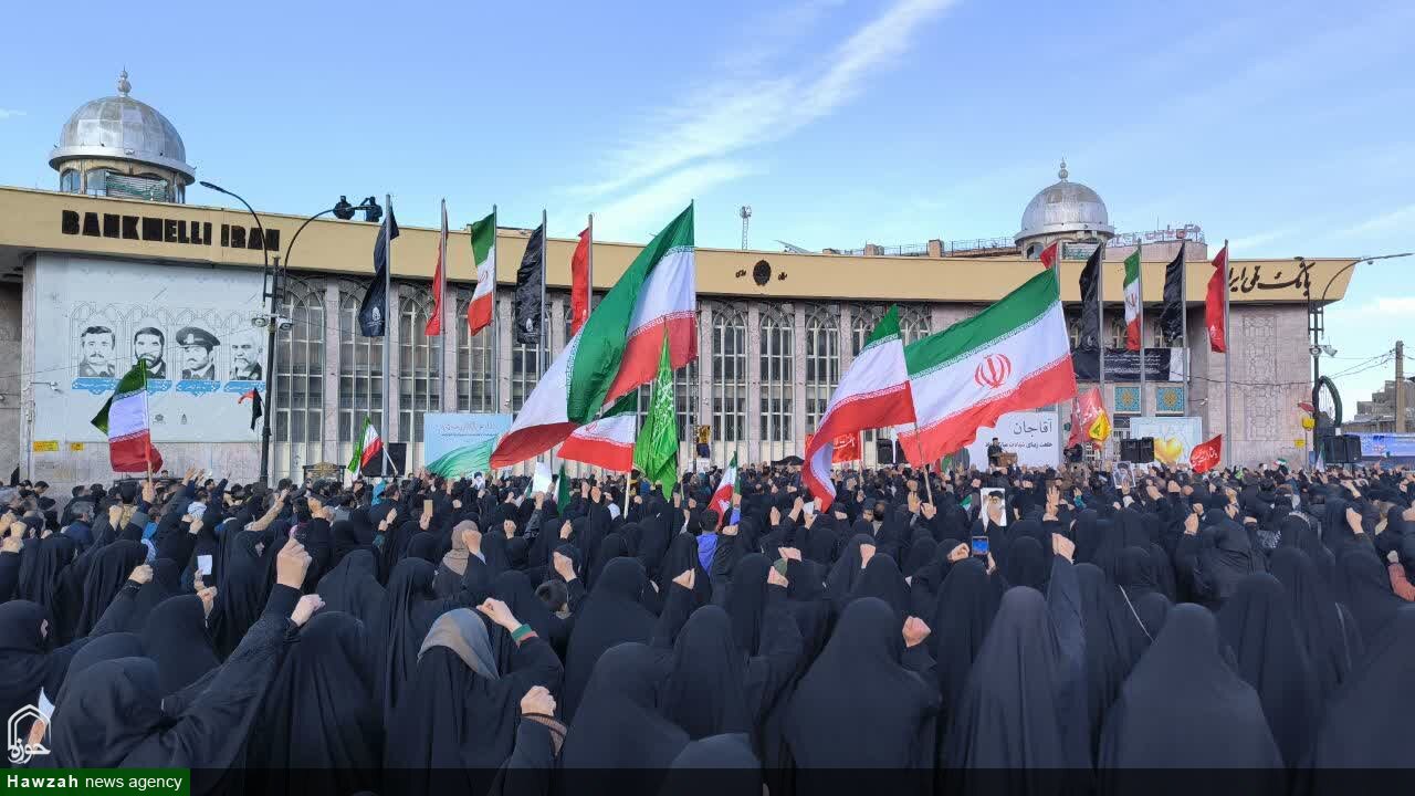 تصاویر/  خروش امت حزب الله در همدان