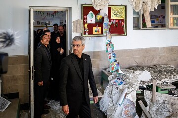 تصاویر/ نشست خبری سخنگوی وزارت امور خارجه در دبستان آسیب دیده