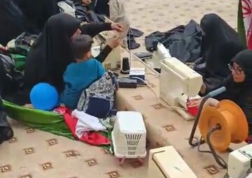فیلم| حرکت خودجوش زنان برازجانی برای خونخواهی رهبر انقلاب