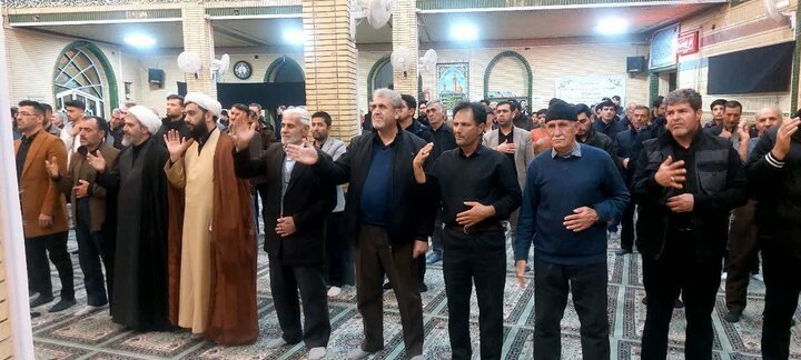 تصاویر/ اجتماع سوگواران رهبر شهید در شهرستان شوط