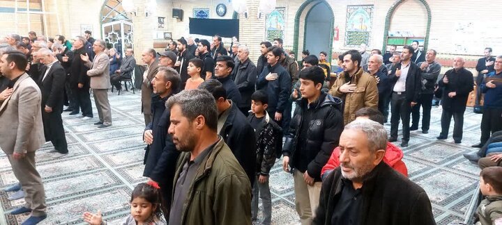 تصاویر/ اجتماع سوگواران رهبر شهید در شهرستان شوط