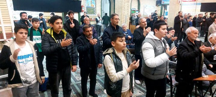 تصاویر/ اجتماع سوگواران رهبر شهید در شهرستان شوط
