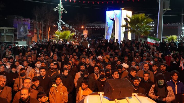 تصاویر/سوگواری مردم کوهدشت در پی شهادت قائد امت امام خامنه ای