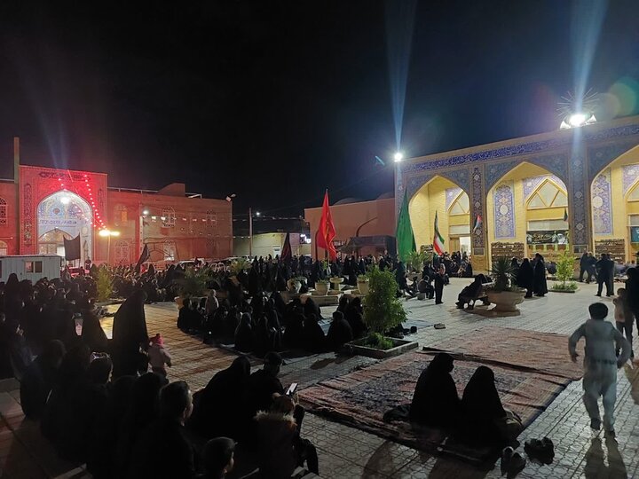 تصاویر/ دومین شب عزاداری بافقی ها در خوانخواهی امام شهید