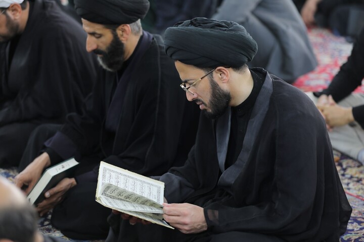 تصاویر/ دومین روز اقامه عزای سیدالشهدای انقلاب در حوزه علمیه استان یزد
