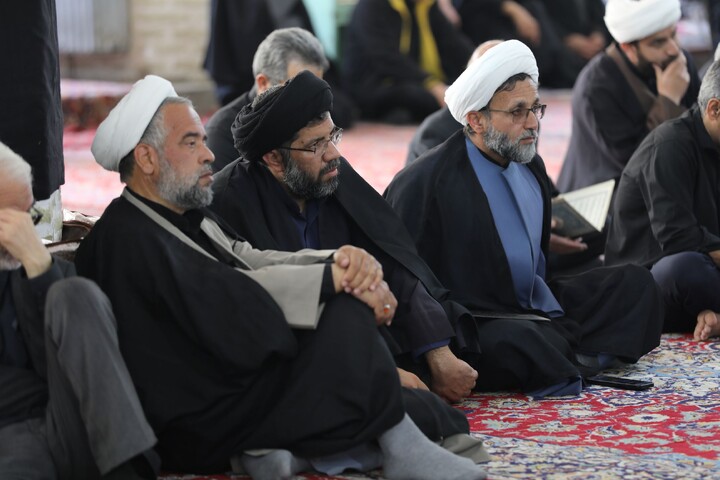 تصاویر/ دومین روز اقامه عزای سیدالشهدای انقلاب در حوزه علمیه استان یزد
