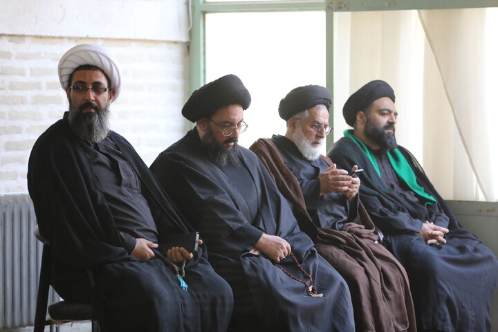 تصاویر/ دومین روز اقامه عزای سیدالشهدای انقلاب در حوزه علمیه استان یزد