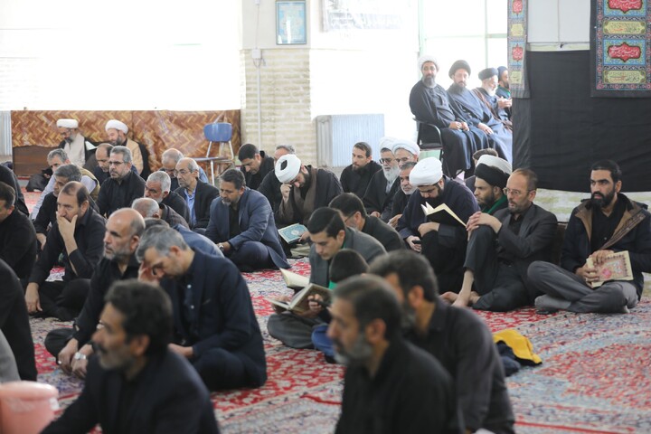 تصاویر/ دومین روز اقامه عزای سیدالشهدای انقلاب در حوزه علمیه استان یزد