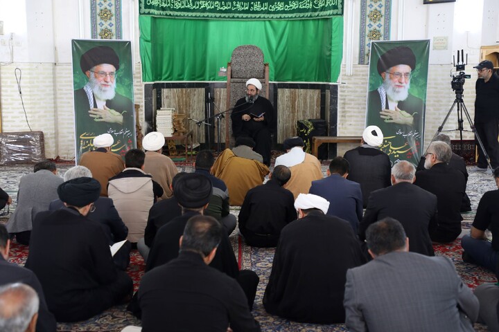 تصاویر/ دومین روز اقامه عزای سیدالشهدای انقلاب در حوزه علمیه استان یزد