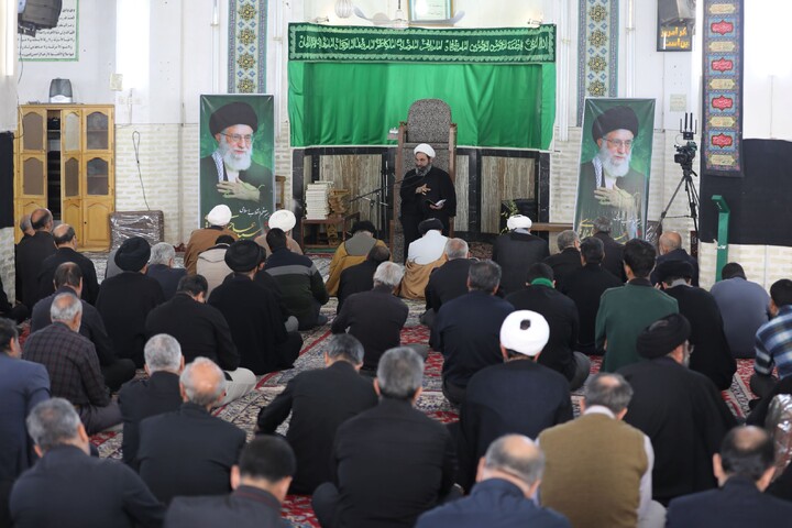 تصاویر/ دومین روز اقامه عزای سیدالشهدای انقلاب در حوزه علمیه استان یزد