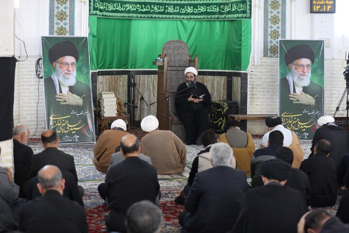 تصاویر/ دومین روز اقامه عزای سیدالشهدای انقلاب در حوزه علمیه استان یزد