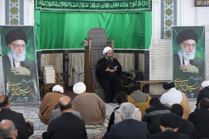 تصاویر/ دومین روز اقامه عزای سیدالشهدای انقلاب در حوزه علمیه استان یزد