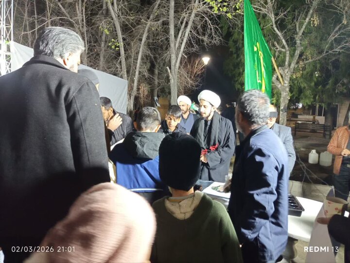 موکب مشترک حوزه علمیه مفیدیه و مسجد ثارالله سیرجان