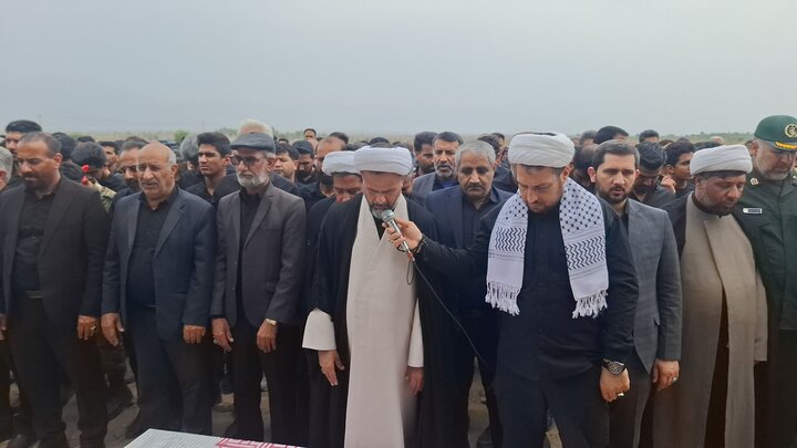 تصاویر/ تشییع شهید توکلی در شهرستان عنبرآباد
