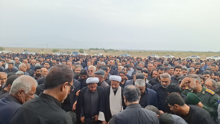 تصاویر/ تشییع شهید توکلی در شهرستان عنبرآباد
