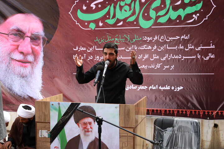 تصاویر/ مراسم گرامیداشت شهادت قائد امت حضرت آیت الله خامنه ای(ره) در زاهدان