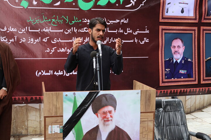 تصاویر/ مراسم گرامیداشت شهادت قائد امت حضرت آیت الله خامنه ای(ره) در زاهدان