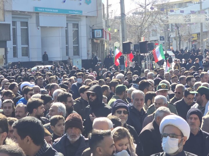 تصاویر / مراسم تشییع پیکر شهدای تویسرکانی جنگ تحمیلی