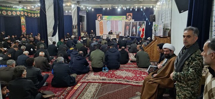تصاویر / مراسم عزاداری و تجدید میثاق با آرمان های الهی قائد امت