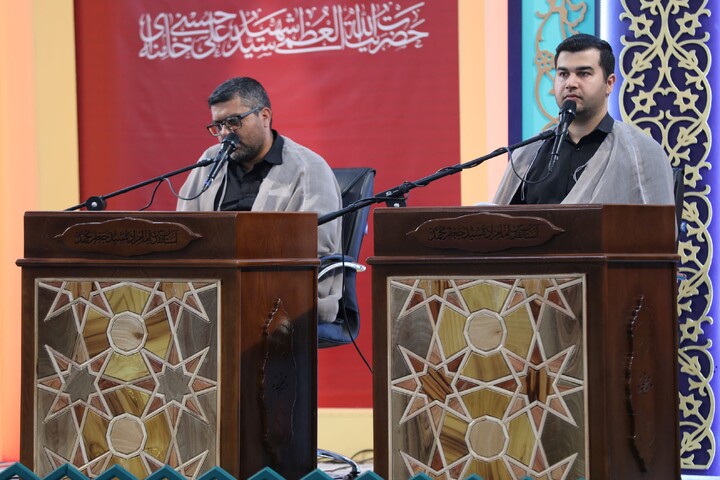 تصاویر/ آیین ترتیل خوانی قرآن کریم در امامزاده سید جعفر(ع) محمد استان یزد