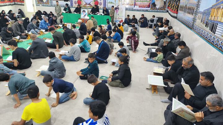 تصاویر/ سیزدهمین روز ترتیل‌خوانی قرآن در شهر امام حسن(ع)