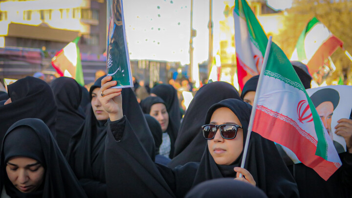 تصاویر/حضور امت امام خامنه‌ای در تجمع امروز همدان