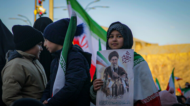 تصاویر/حضور امت امام خامنه‌ای در تجمع امروز همدان