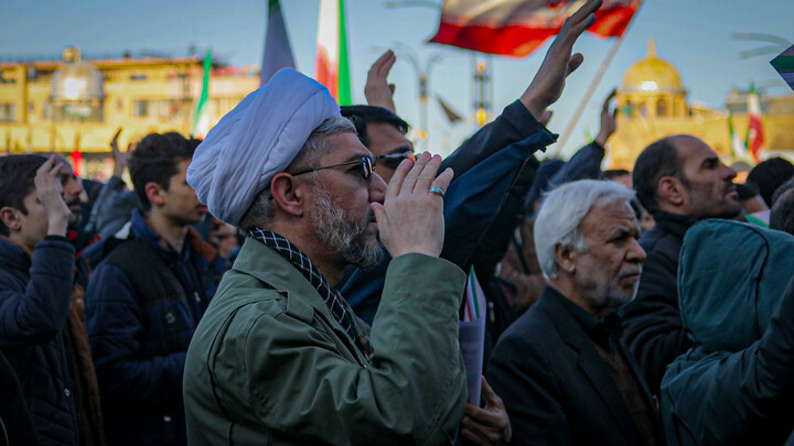 تصاویر/حضور امت امام خامنه‌ای در تجمع امروز همدان