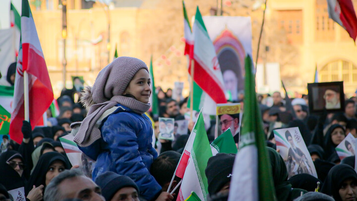 تصاویر/حضور امت امام خامنه‌ای در تجمع امروز همدان
