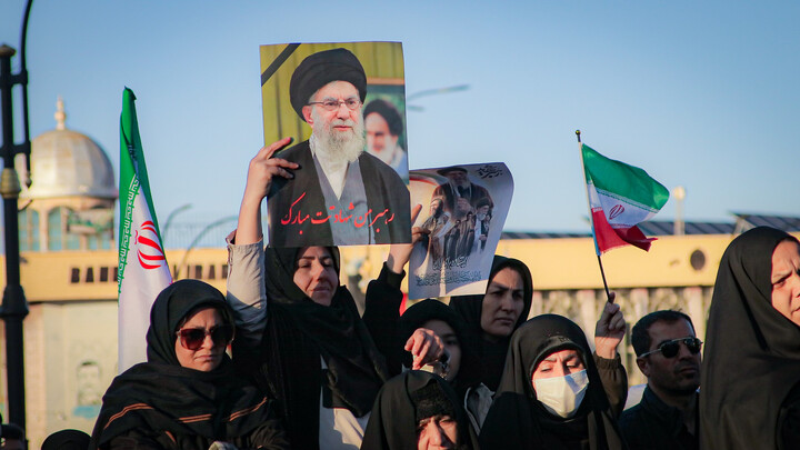 تصاویر/حضور امت امام خامنه‌ای در تجمع امروز همدان