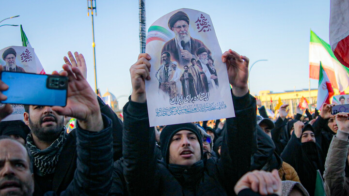 تصاویر/حضور امت امام خامنه‌ای در تجمع امروز همدان