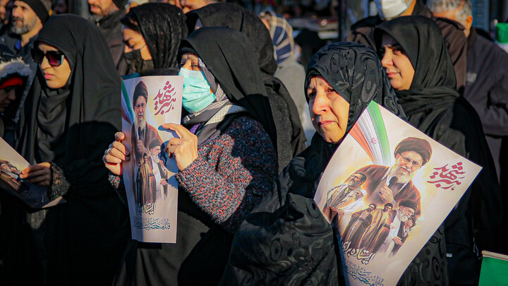 تصاویر/حضور امت امام خامنه‌ای در تجمع امروز همدان