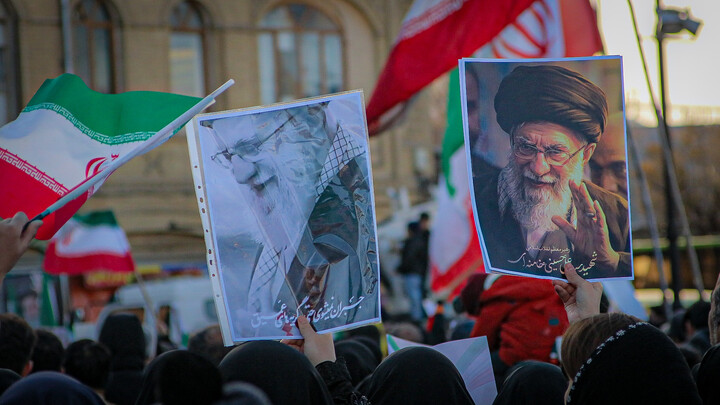تصاویر/حضور امت امام خامنه‌ای در تجمع امروز همدان