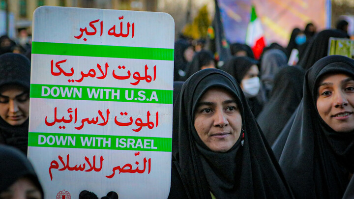 تصاویر/حضور امت امام خامنه‌ای در تجمع امروز همدان