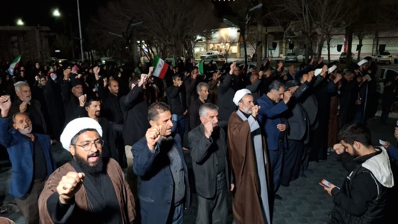 تصاویر/ اجتماع مردم شهر کشکوییه