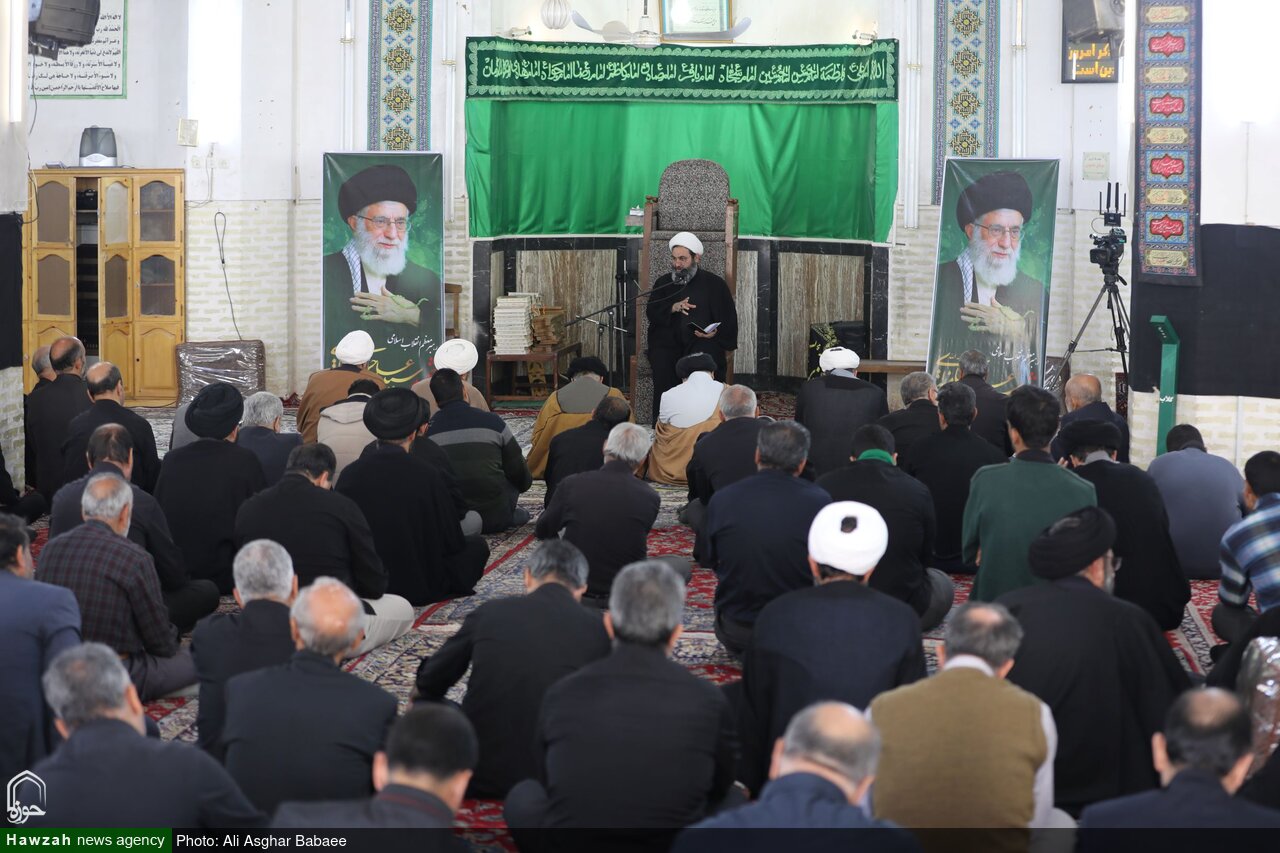 تصاویر/ دومین روز اقامه عزای سیدالشهدای انقلاب در حوزه علمیه استان یزد