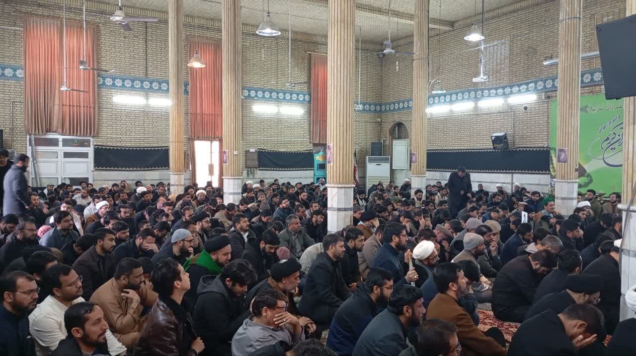 خروش طلاب اردو زبان جامعةالمصطفی به خونخواهی امام شهید