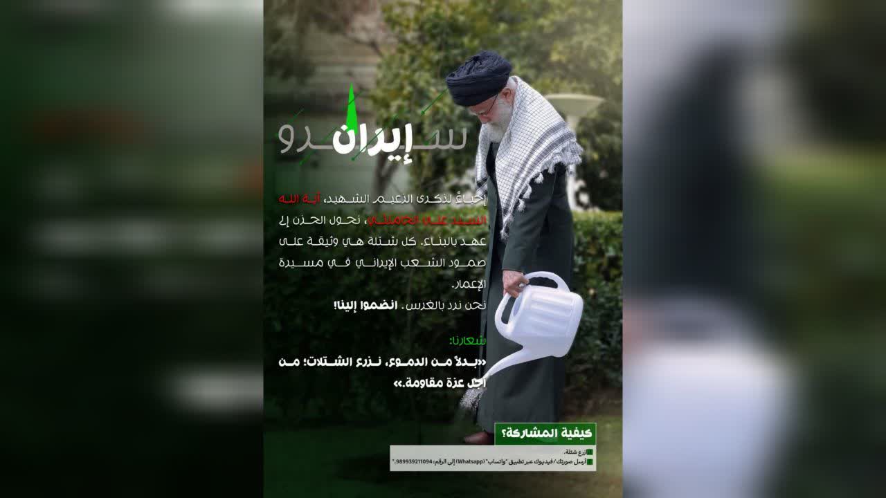 إطلاق الحملة الوطنية «سرو إيران» بمناسبة «اليوم الوطني للتشجير»