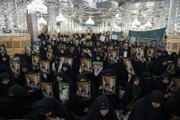 غیر ایرانی طلبہ کا حرمِ امام رضاؑ میں اپنے شہید امام سے تجدیدِ عہد
