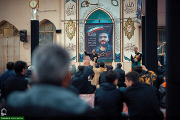 فیلم  | مراسم شام غریبان شهید اقتدار امیرحسین اسدالله نیا در زنجان