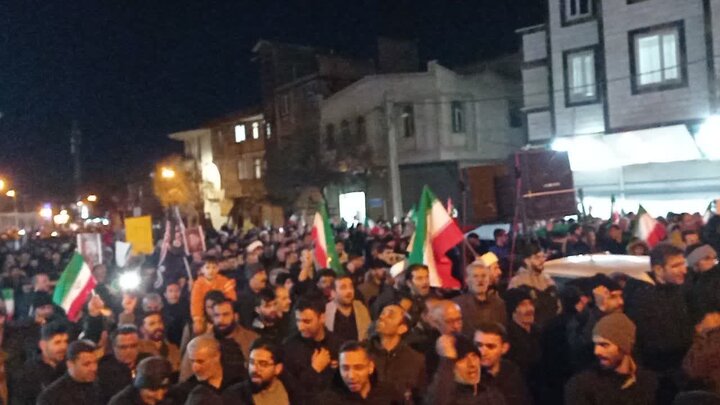 تصاویر/ خروش انقلابی مردم اليگودرز در فراغ رهبر شهید انقلاب