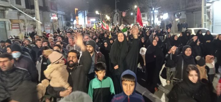 تصاویر/ خروش انقلابی مردم اليگودرز در فراغ رهبر شهید انقلاب