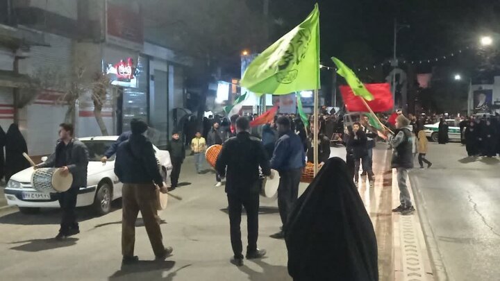 تصاویر/ خروش انقلابی مردم اليگودرز در فراغ رهبر شهید انقلاب